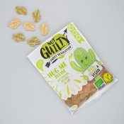 Ekologiskt och veganskt gélegodis, melon- och limesmak