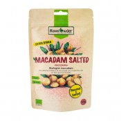 ekologiska saltade macadamianötter