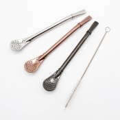 Yerba straw i 3 olika färger