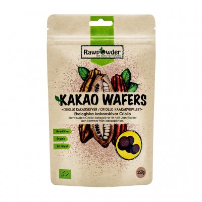 ekologiska kakao wafers criollo