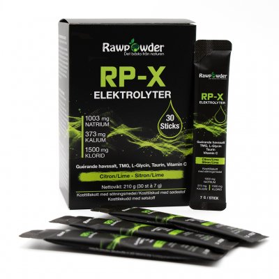 RP-X Elektrolyter - Citron/Lime - 30 Stickpacks