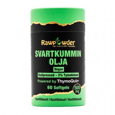 Svartkumminolja 500mg 60Softgels