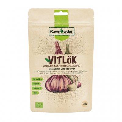 ekologiskt vitlökspulver